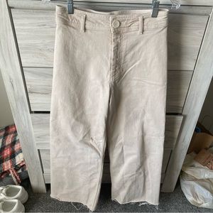 Cream Zara Marine Straight Jeans